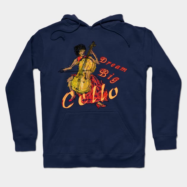 A Cello Player Hoodie by djmrice